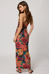 Mesh Get Together Maxi Dress in Passeggiata