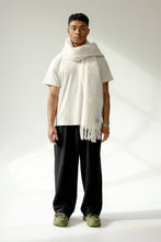 Load image into Gallery viewer, The Reykjavik Scarf with RWS wool- Natural White