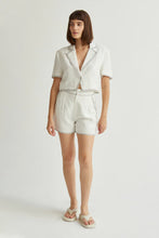 Load image into Gallery viewer, Jessie Contrast Stitch Blazer Top