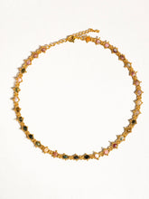 Load image into Gallery viewer, Skylar 18K Gold Multi-Stone Chained Bracelet &amp; Necklace