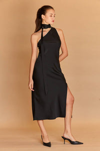 Bonnie One Shoulder Scarf Dress