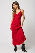 Load image into Gallery viewer, Silky Lucia Maxi Dress-Scarlet