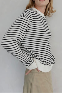 Amari Striped Knit