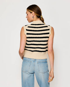 Miri Striped Sweater Vest