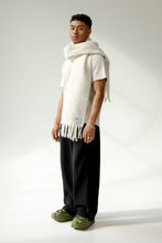 Load image into Gallery viewer, The Reykjavik Scarf with RWS wool- Natural White