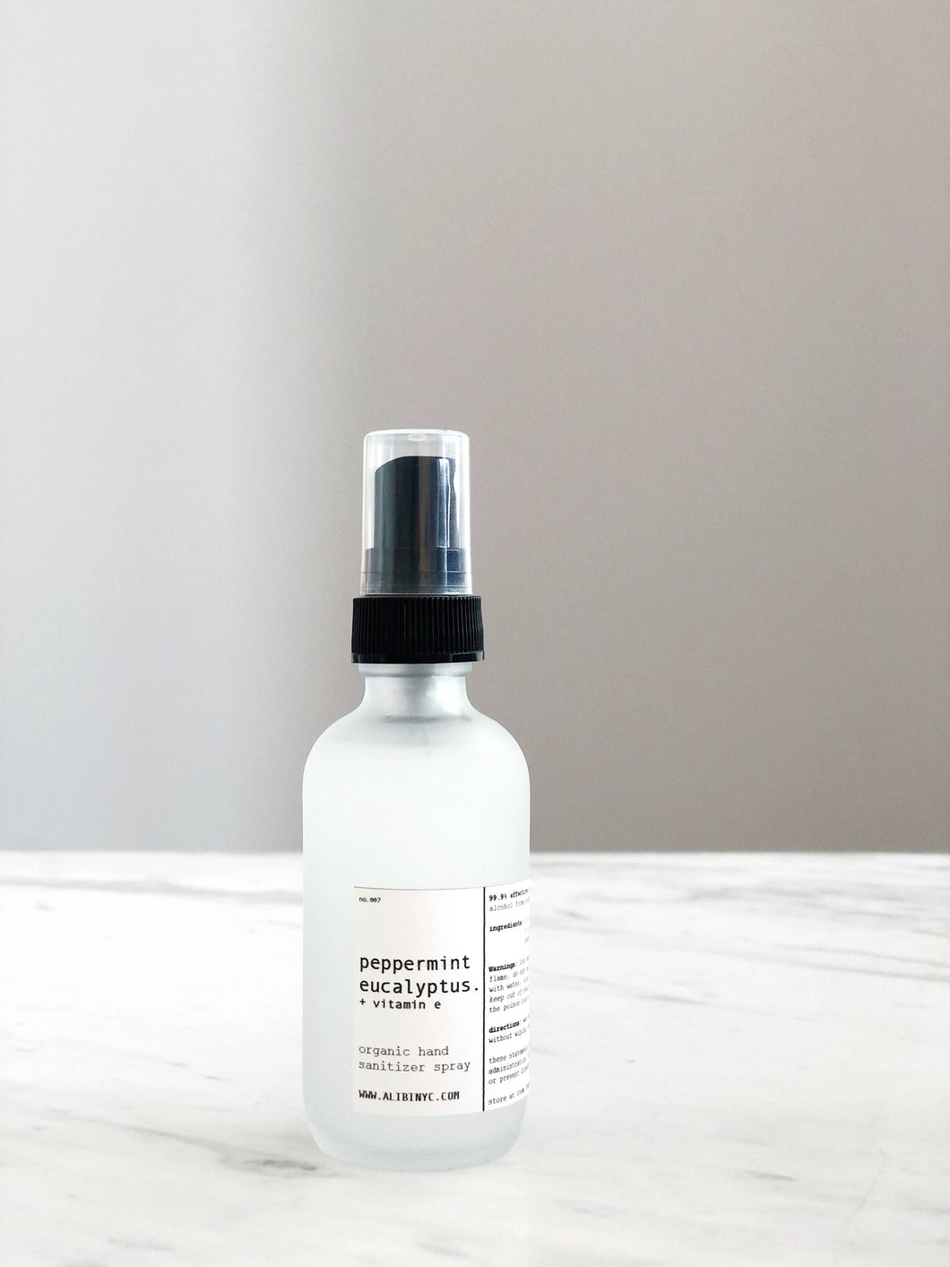 Peppermint + Eucalyptus | Organic Hand Sanitizer Spray