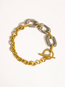 Lanni 18K Gold Non-Tarnish Multi Chain Bracelet