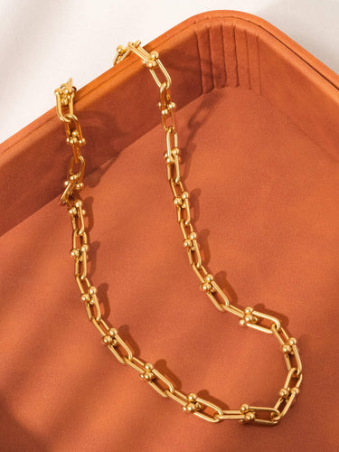 Denise 18K Gold Non-Tarnish Bold Chain Necklace