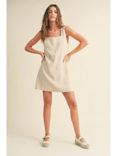Load image into Gallery viewer, Linen Square Neck Dress